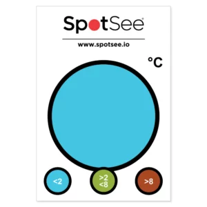 SpotCheck Odwracalne Wskaźniki Temperatury